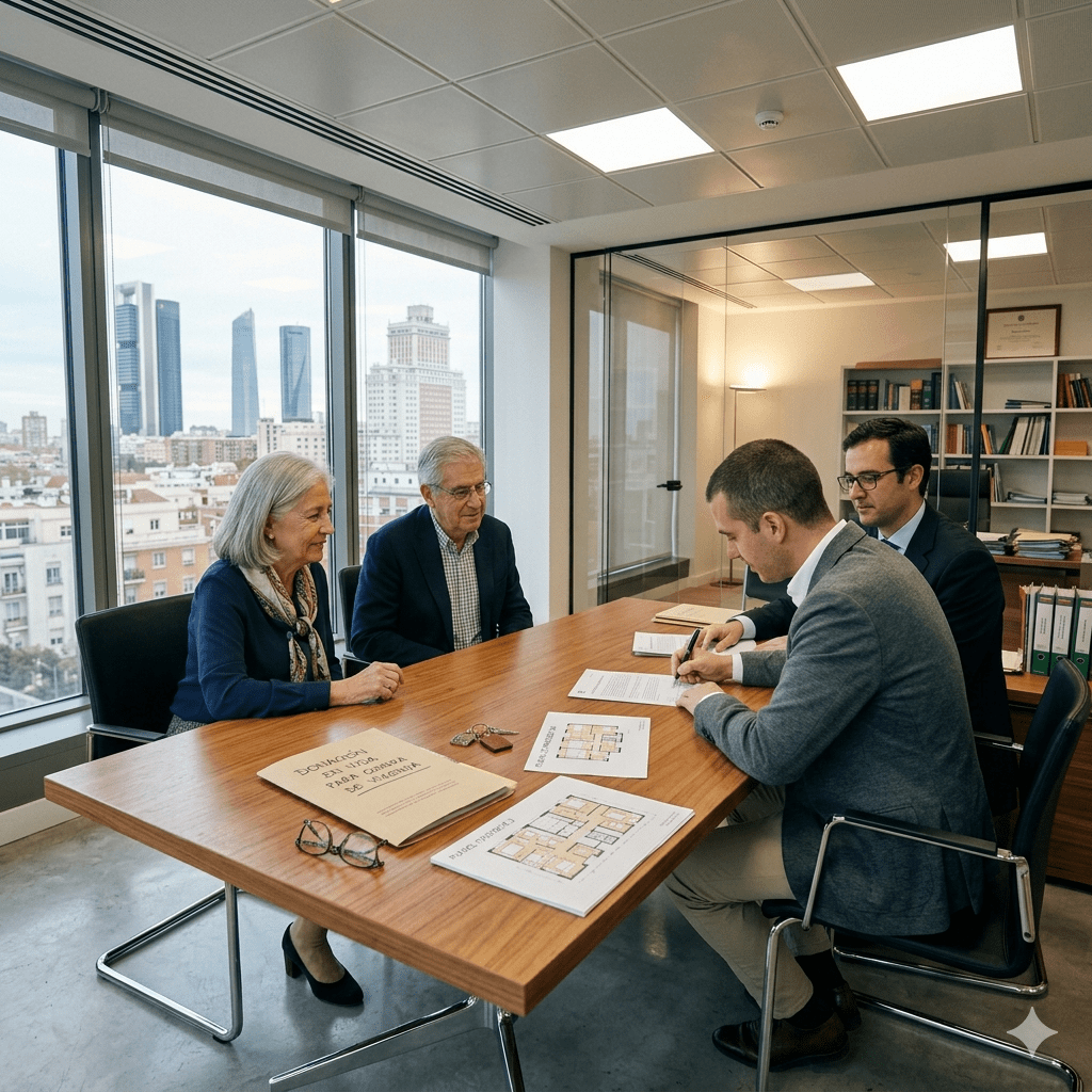 la tendencia de las herencias en vida cómo padres y abuelos ayudan a sus hijos a comprar casa en españa